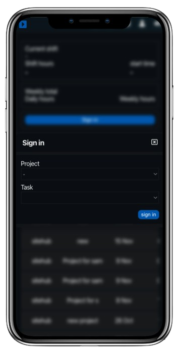 How can my team sign in to work? Using siteHUB time sheets sign in feature teams can sign in to work generating time sheets that can be tagged to ongoing project, simplifying billing calculations
